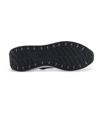 EA7 Sapatos de couro X8X186 preto