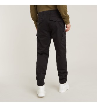 G-Star Cargo pants Roxic straight tapered black