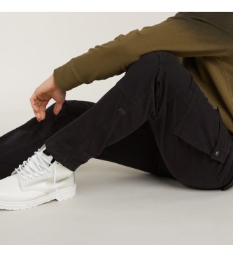 G-Star Cargo pants Roxic straight tapered black