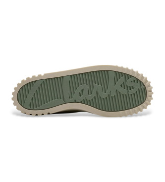 Clarks Chaussures en cuir Mayhill Walk vertes