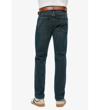 Superdry Vintage Slim ravne kavbojke modre barve
