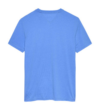 Tommy Jeans Marbled extra slim fit t-shirt blue