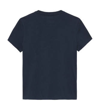 Tommy Jeans Maglietta con logo Essential Navy