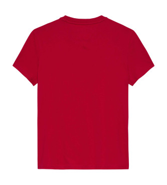 Tommy Jeans Maglietta Essential Logo rossa