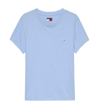 Tommy Jeans Maglietta blu lineare sottile
