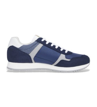 Tommy Jeans Trainers with navy logo and mixed textures