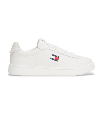 Tommy Jeans Baskets en cuir Archive 98 blanc