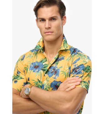 Superdry Chemise hawaenne jaune