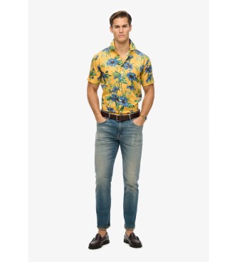 Superdry Chemise hawaenne jaune
