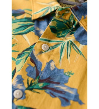 Superdry Chemise hawaenne jaune