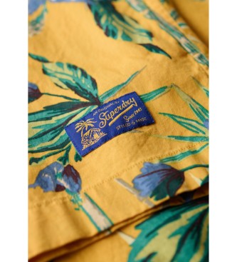 Superdry Chemise hawaenne jaune