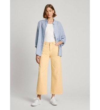 Pepe Jeans Jeans Straight Uhw jaune