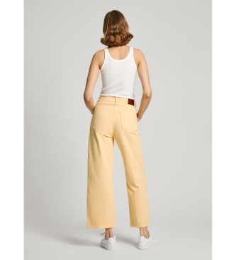Pepe Jeans Jeans Straight Uhw jaune