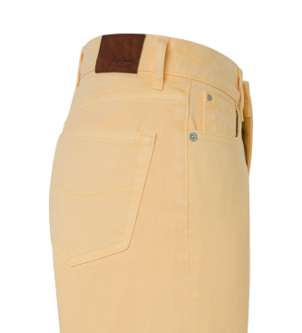 Pepe Jeans Jeans Straight Uhw jaune