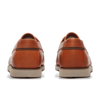 Timberland Grafton Bay rjavi usnjeni čevlji z vezalkami