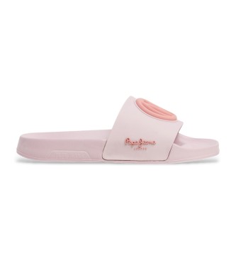Pepe Jeans Chanclas Slider Brand lila