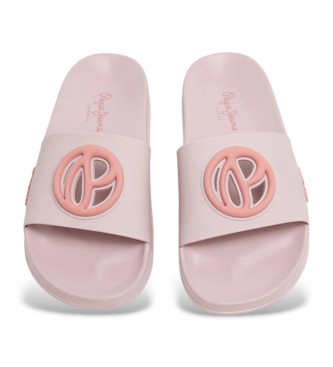Pepe Jeans Chanclas Slider Brand lila