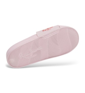 Pepe Jeans Chanclas Slider Brand lila