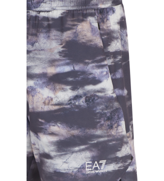 EA7 Dynamic Athlete shorts in Ventus7 technical fabric multicoloured