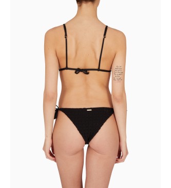 Emporio Armani Triangelbikini met zwarte vulling