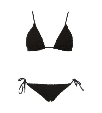 Emporio Armani Triangelbikini met zwarte vulling