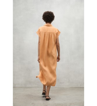 ECOALF Robe orange amthyste