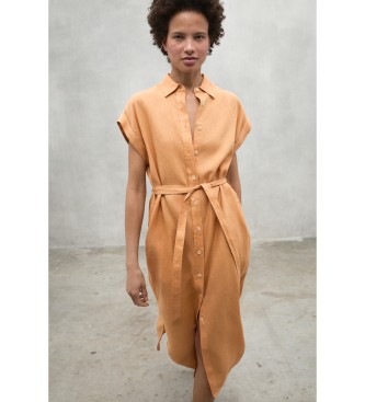 ECOALF Robe orange amthyste
