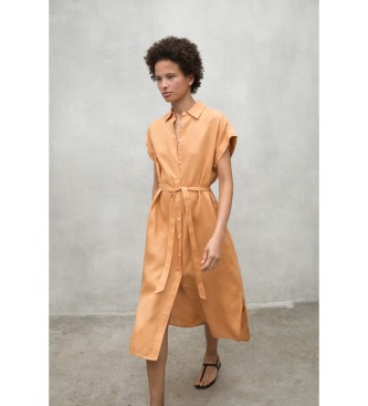 ECOALF Robe orange amthyste