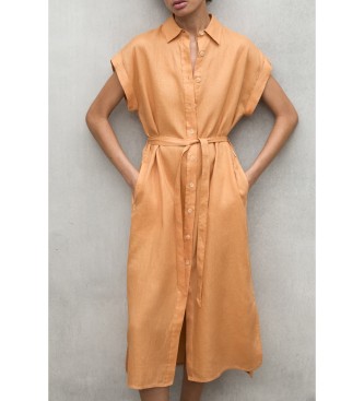 ECOALF Robe orange amthyste