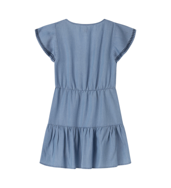 Pepe Jeans Niebieska sukienka Darcie