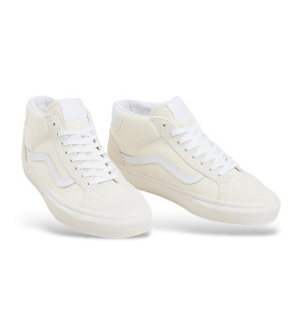Vans Mid Skool 37 beige træningssko i læder