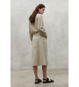 ECOALF Shiro nederdel beige