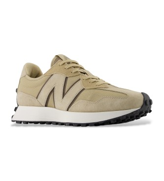 New Balance Baskets en cuir 327 moutarde