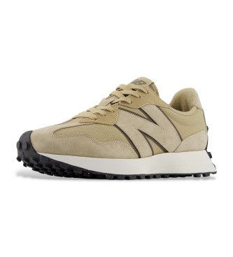 New Balance Baskets en cuir 327 moutarde