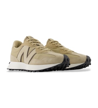 New Balance Baskets en cuir 327 moutarde