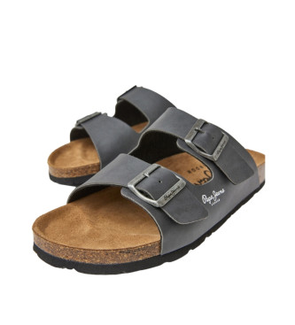Pepe Jeans Sandały Bio Double Grey