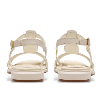 Clarks Ariany Sling Ledersandalen cremewei