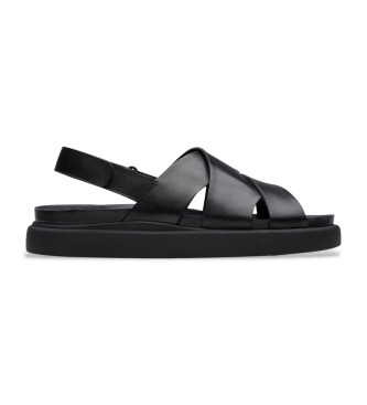 Clarks Aristella Sun Ledersandalen schwarz