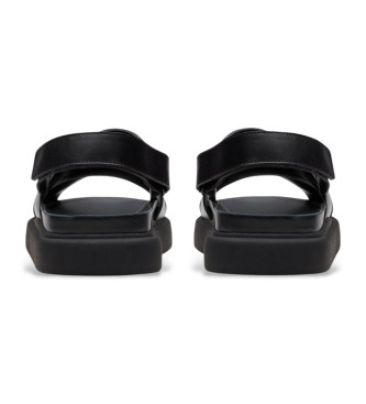 Clarks Aristella Sun Ledersandalen schwarz