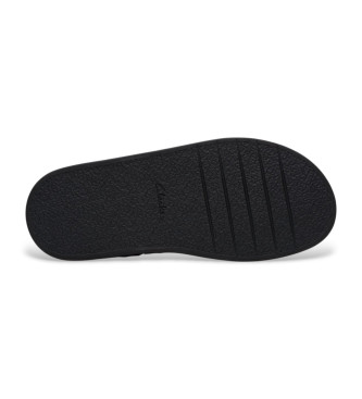 Clarks Aristella Sun Ledersandalen schwarz