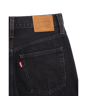 Levi's Jeans  jambe large Ribcage noir