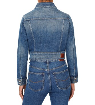 Pepe Jeans Gekrzte Jacke blau