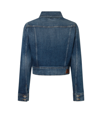 Pepe Jeans Gekrzte Jacke blau