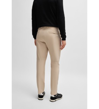 BOSS Commuter broek beige