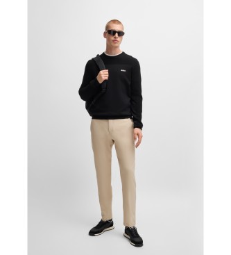 BOSS Commuter broek beige
