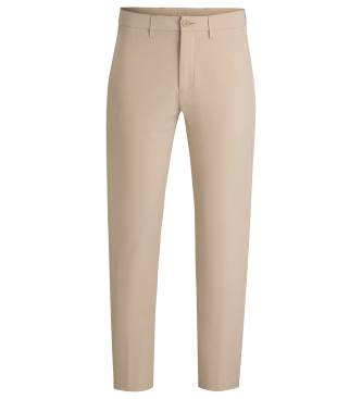 BOSS Commuter broek beige