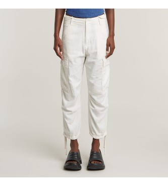 G-Star Pantalon cargo court blanc