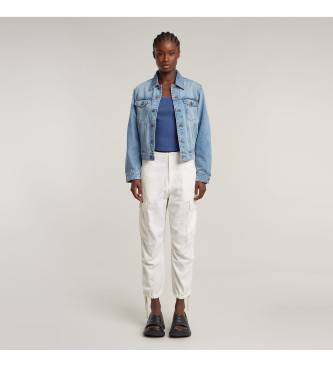 G-Star Pantalon cargo court blanc