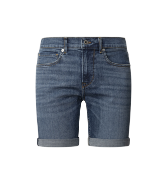 Pepe Jeans Bermuda hlače iz raztegljivega džinsa Hatch blue