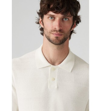 Levi's Maglione polo bianco lavorato a maglia